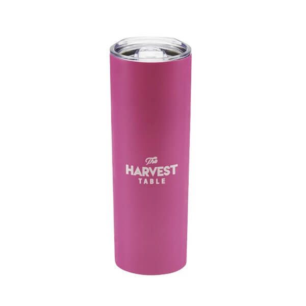 The Harvest Table Insulated Flask (Neon Pink)