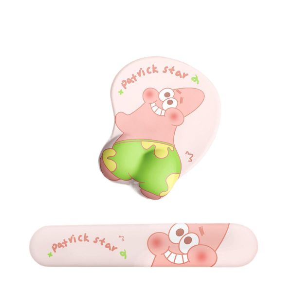 Mouse Pad Wrist Rest Set Patterned Ergonomic Patterned