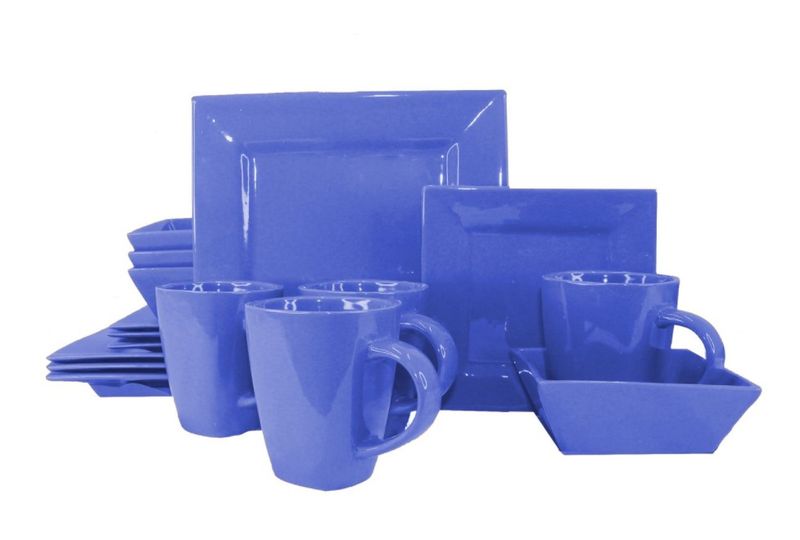 16 Pieces Square Ceramic Dinner Set