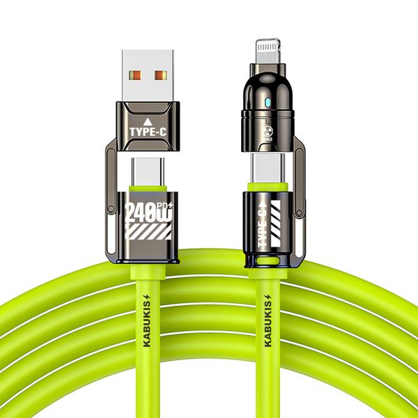 Powerful Usb-C, Type-C &amp; Lightning Cord image