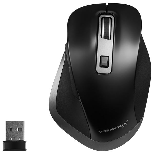 Volkano X Amber Series Bluetooth Tri-Mode Rechargeable Mouse, 1600 DPI