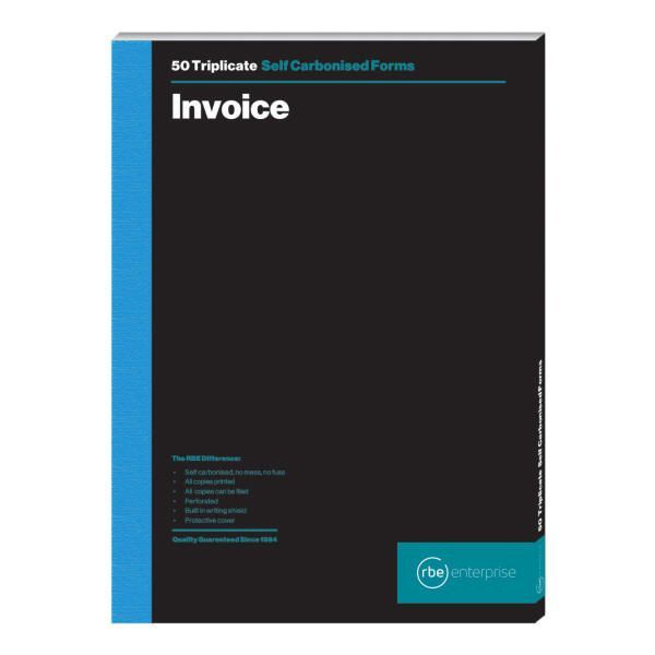 RBE Invoice Triplicate Books