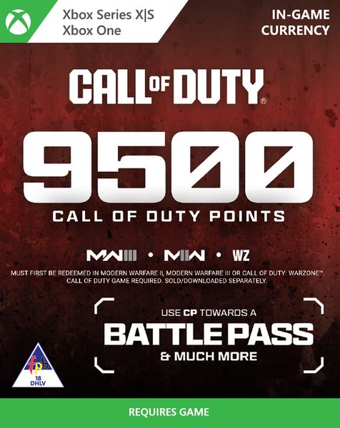 Call of Duty Points - 9,500