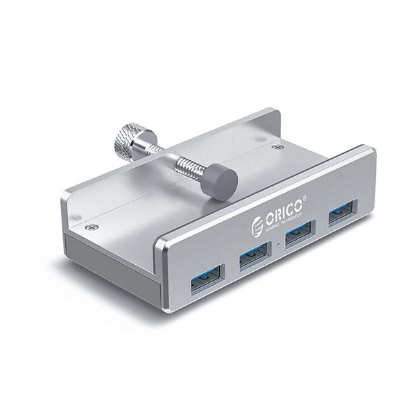 Orico USB 3.0 Clip-type Aluminium HUB - Silver