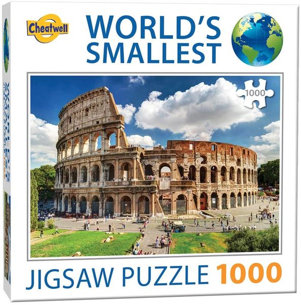 World's Smallest 1000 Piece Puzzle-The Colosseum