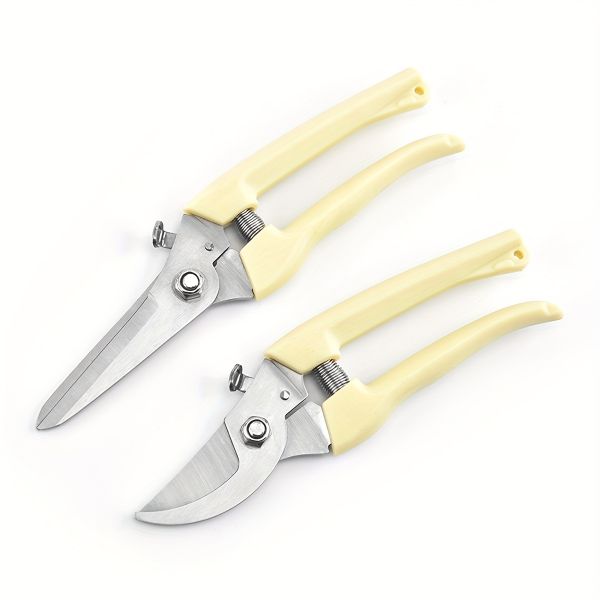 Garden Pruning Shears Set Sharp Blades For Cutting Flowers, Trimming Plants
