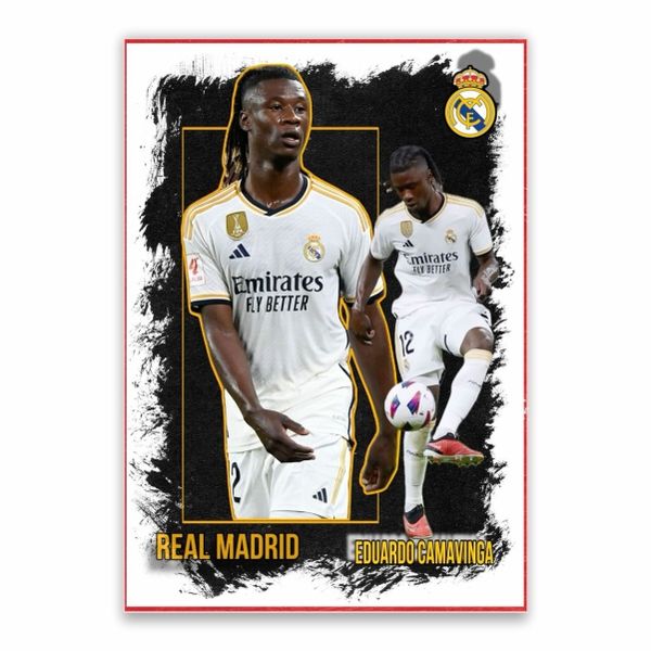 Eduardo Camavinga Real Madrid Poster - A1