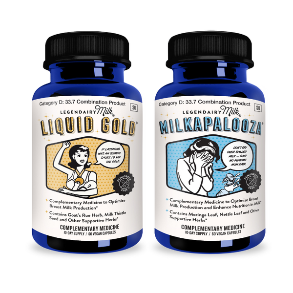 LiquidPalooza Pack Herbal Lactation Supplements 60 Capsules