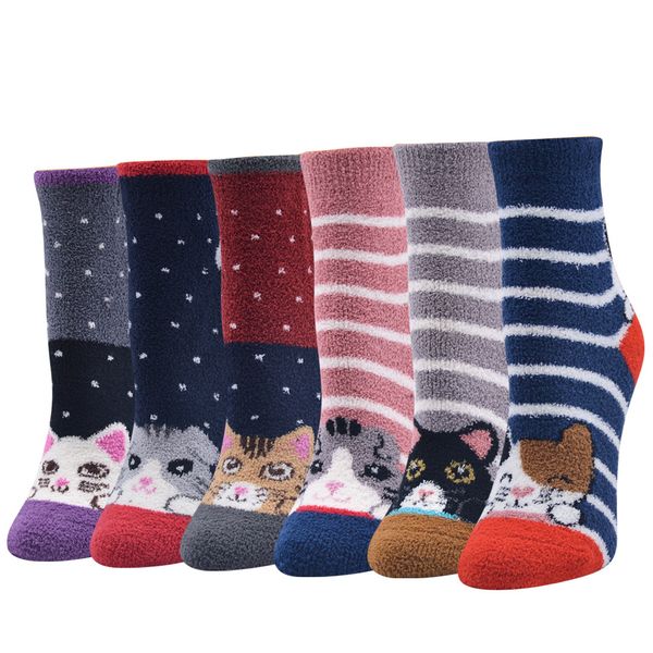 Olive Tree - Ladies' Winter Cute Socks 03