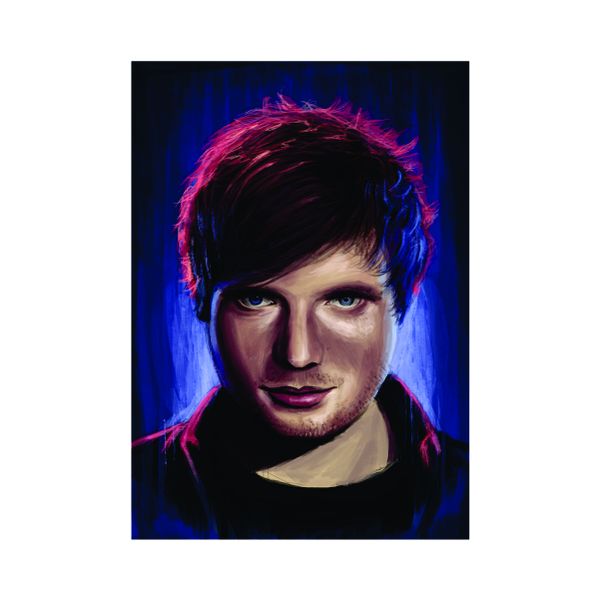 Ed Sheeran Portrait - A1 Poster