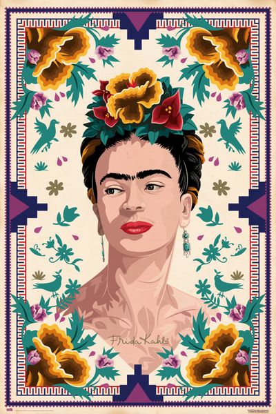 Frida Kahlo - Illustration Poster