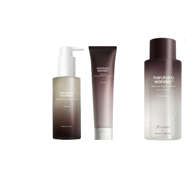 Haruharu Wonder Cleanse and Glow Set