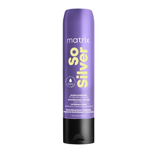 Matrix So Silver Purple Pigmented Conditioner for Blonde and Silver Hair - 300ml