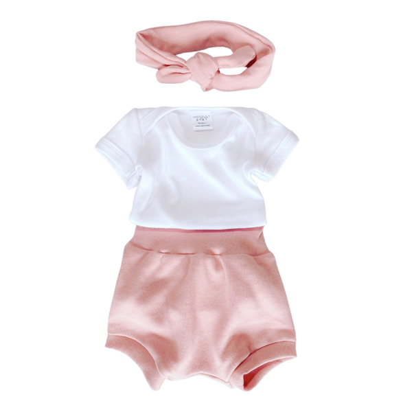 Harper Lily Baby 3-Piece Set with Headband