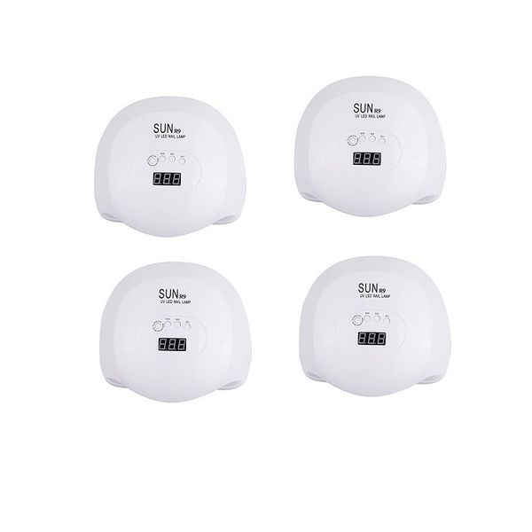GB Professional Gel Polish LED Nail Dryer Lamp - Set of 4