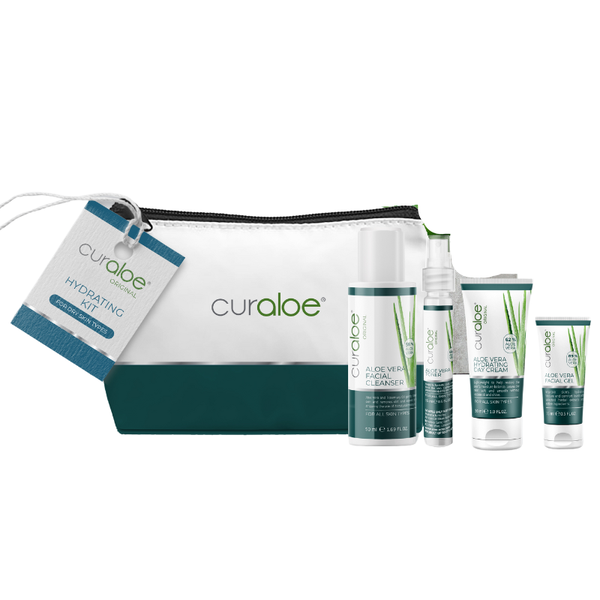 Curaloe Hydrating Aloe Vera Skincare Mini Gift Set