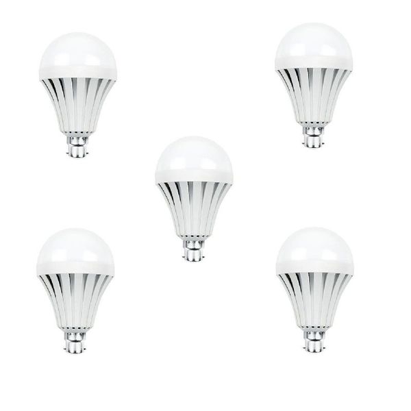 Loadshedding Rechargeable LED Light Bulb - Cool White - 10 pack