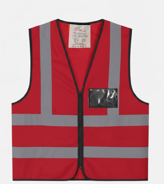 Passion Zip and ID Pocket High Visibility Vest-One Pack