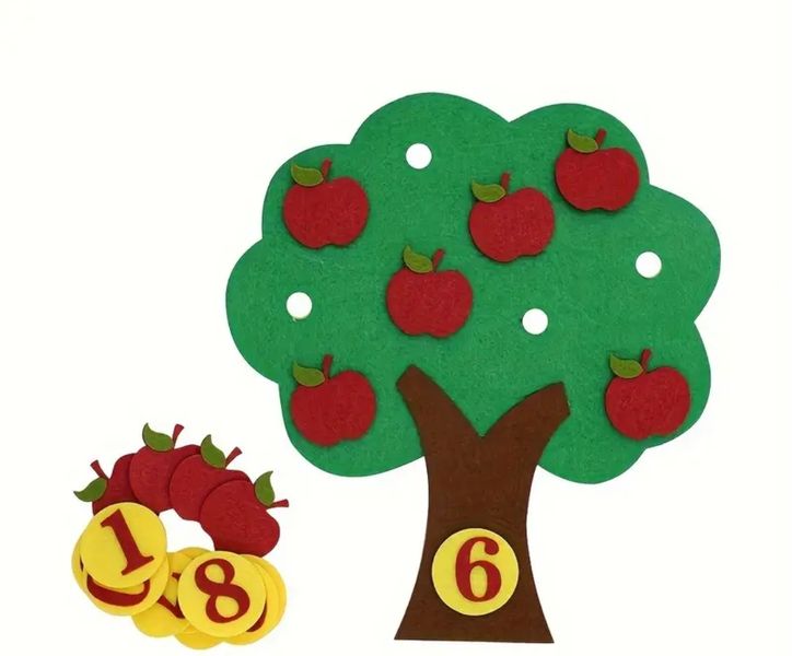 Educational Felt Tree Math Toy
