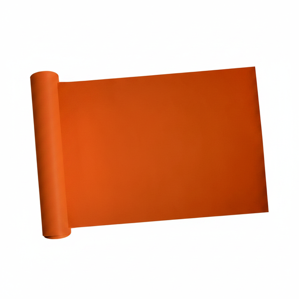 Vibrant Orange Gift Wrapping Paper - 3 Sheets