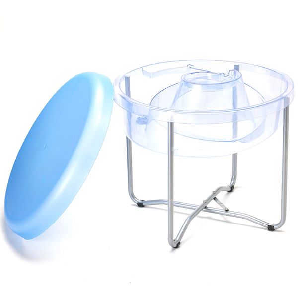 EDX Education Water Tray Round Clear with Lid