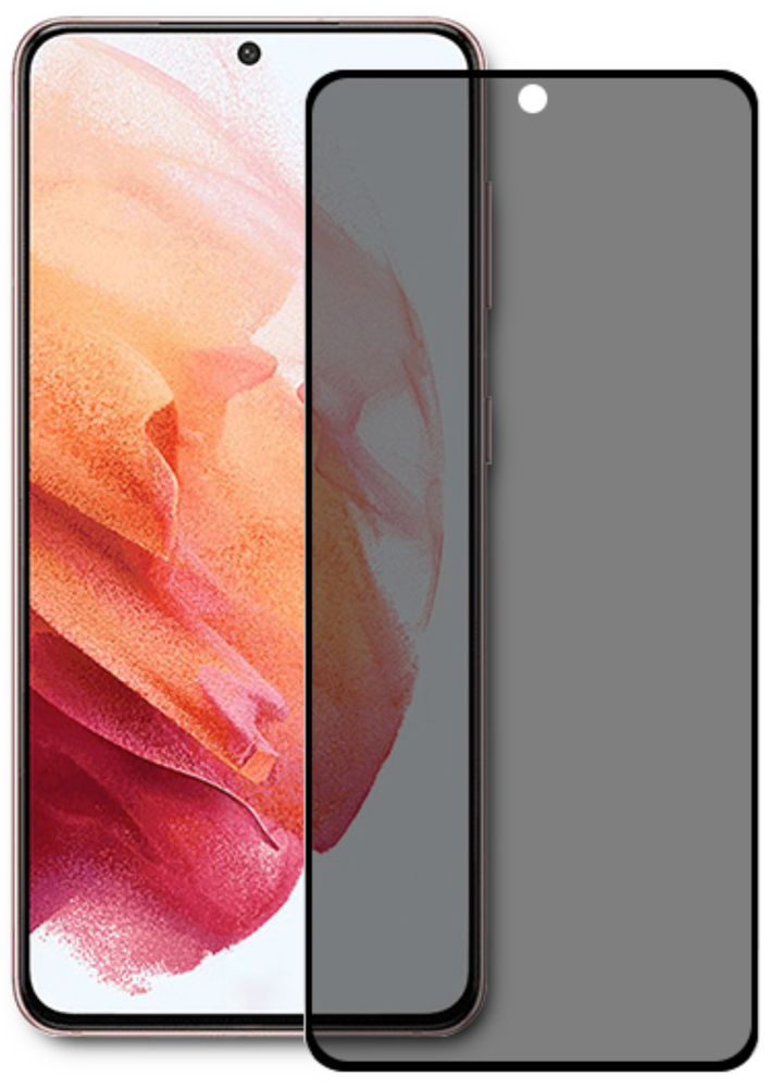AntiSpy Privacy Matte Ceramic Screen Protector For Samsung Galaxy S21