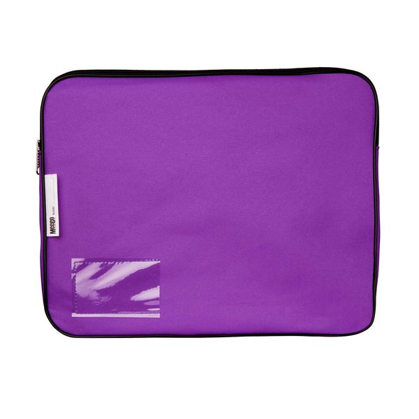 Meeco Gusset Book Bag - Violet