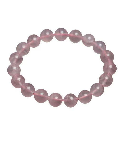 Natural Pink Crystal Bracelet 8 mm