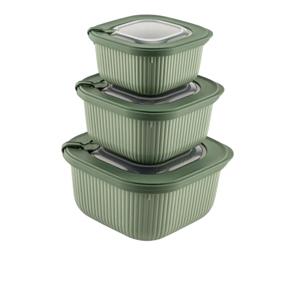 Food Storage Containers With Lids-Set of 3