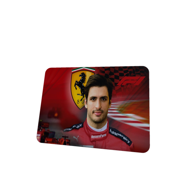 Formula 1 Ferrari - Carlos Sainz Jr. Aesthetic - Mouse Pad
