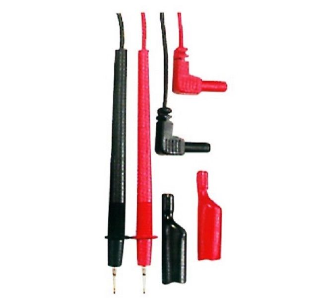 Test Probes + Clips (Red &amp; Black Pair)