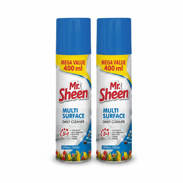 Mr Sheen Multi-Surface Daily Furniture Cleaner Spray 400ml - - 2 Pack