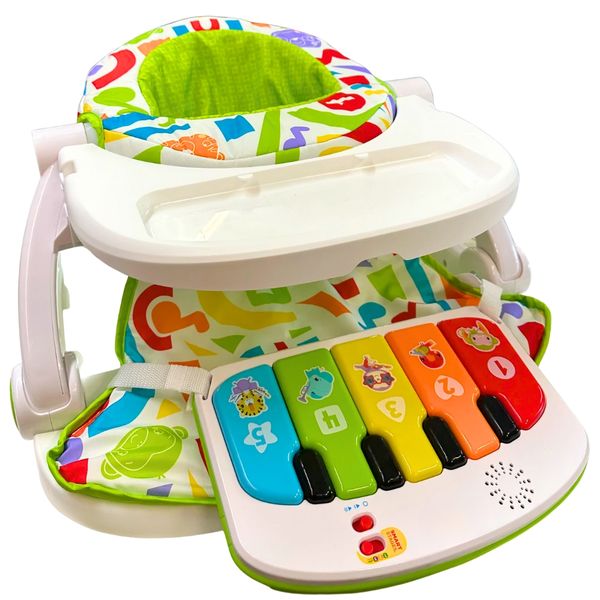 Kick &amp; Play Baby Seat with Electric Piano - Learning Toy Chair