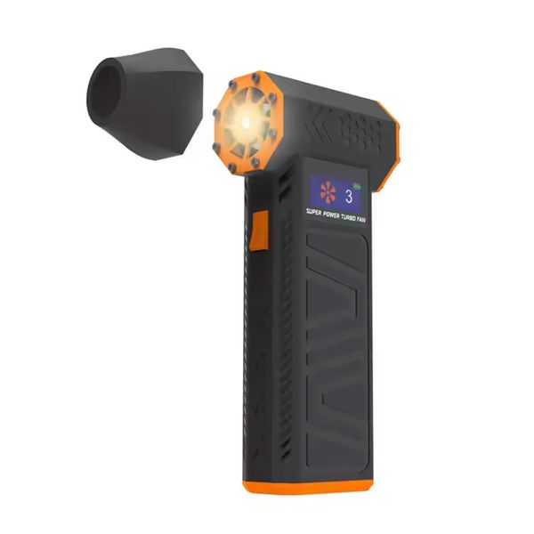 Portable Super Turbo Air Fan Compressed Air Duster Blower Cordless Cleaner