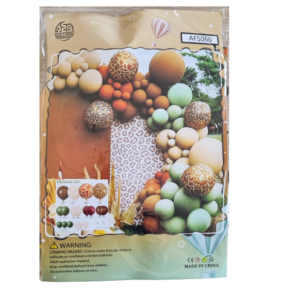 Stunning Safari Balloon Garland/ Arch Kit