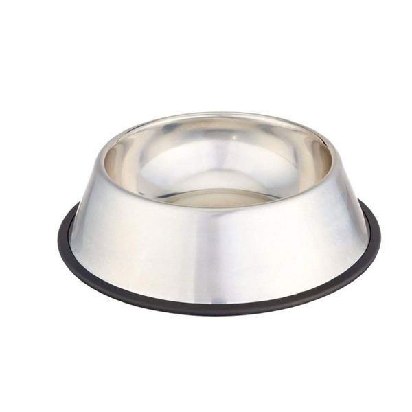 Optipet Stainless Steel Non-Tip Anti-Skid Pet Bowl 2.9L - Large Dog &amp; Cat