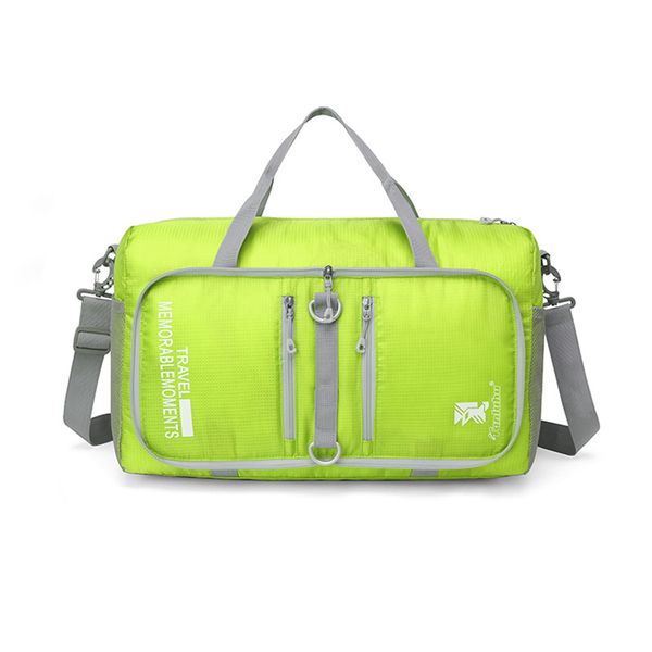 Hazlo Sports Carry Duffel Bag with Foldable Zipper - Green