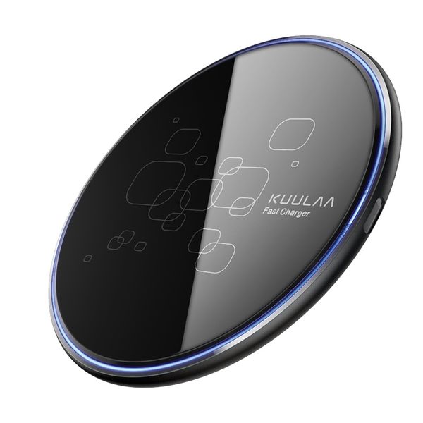 Kuulaa 15W QI Wireless Fast Charger Pad - Charging Indicator