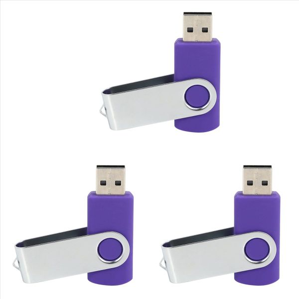 3X Rotating USB 2 0 128MB Flash Drive Memory Stick Storage U Disk