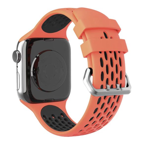 Silicone Sport Watch Strap with Apple Watch 38/40/41 mm