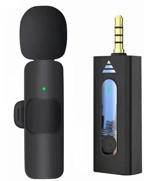 K35 Clip-On Wireless Microphone with Noise Reduction