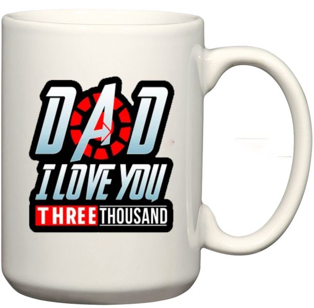 Dad I Love You 3000 Coffee Mug