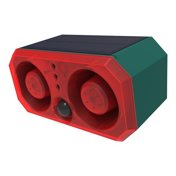 Solar Alarm Motion Detector with Sound - 130db Loud Motion Sensor Alarm