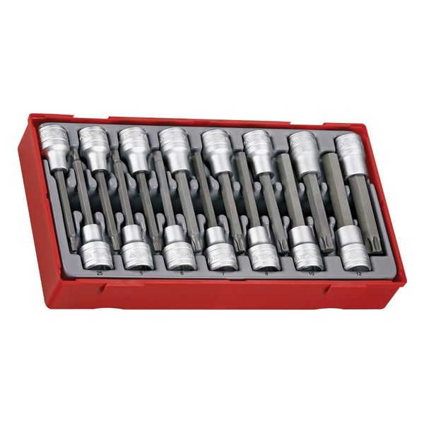 TengTools - 1/2" Drive Hex and TX Bit Socket Set - TTTXH15