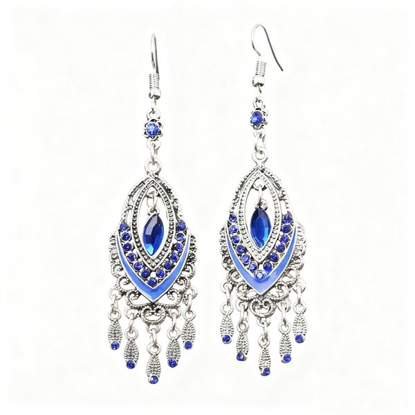 Unique Water-Shaped Shiny Earrings