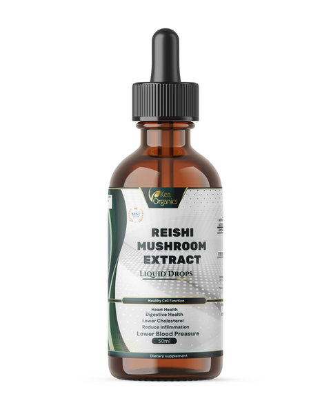 Kea Organics - Reishi Mushroom Veggie Extract - 50ml Drops