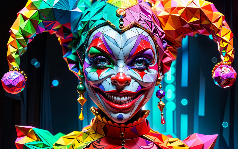 Canvas Wall Art Home Decor - The Joker's queen
