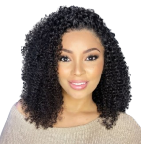 Full Frontal Brazilian Kinky Curly Wig
