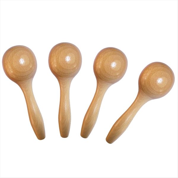 Orff Percussion Instrument Sand Hammer Small Beech Wood Sand Hammer