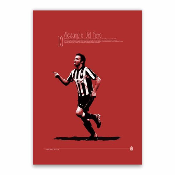 Alessandro Del Piero 10 Poster - A1